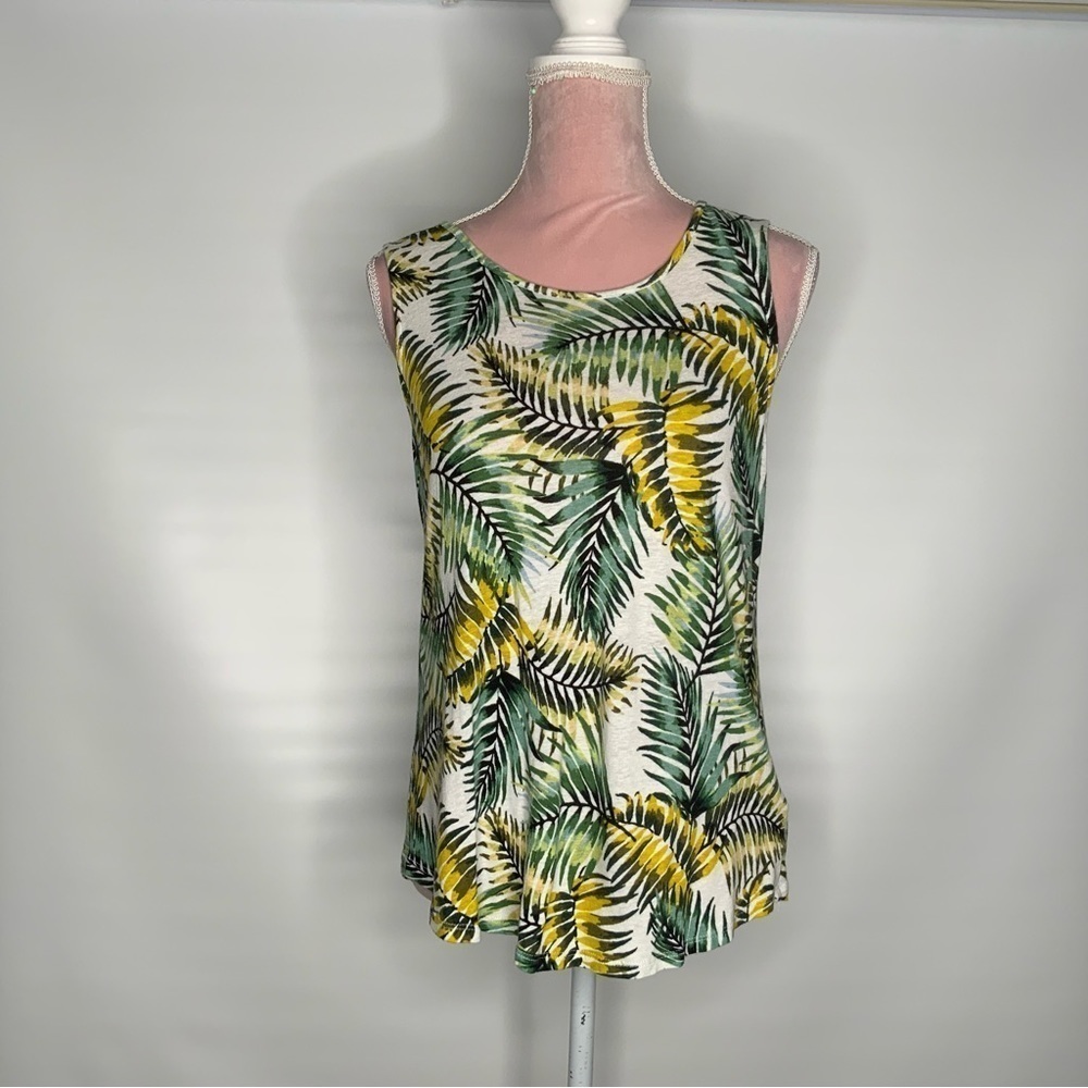 CABLE and Gauge linen top. - Picture 2 of 10